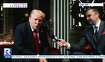 Trump spotkał się z pracownikiem Telewizji Republika. Nagle zrobił to