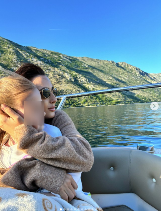 Dada Mešaljić sa ćerkom