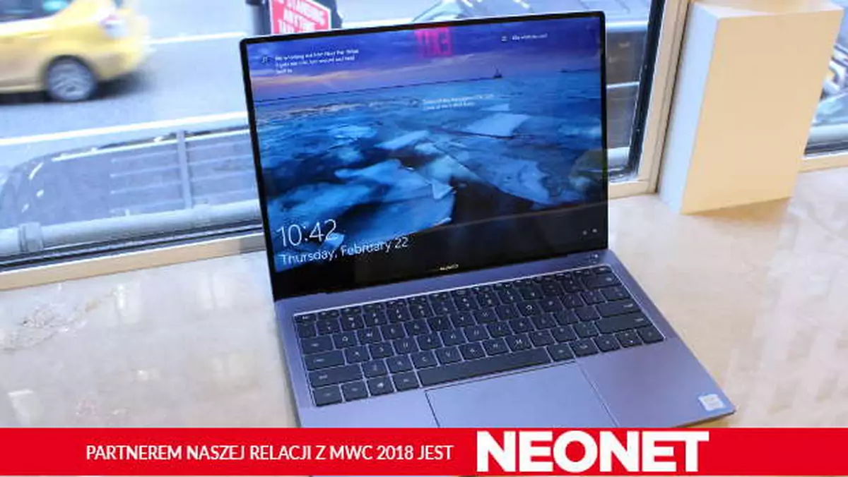 Huawei pokazuje MateBook X Pro [MWC 2018]