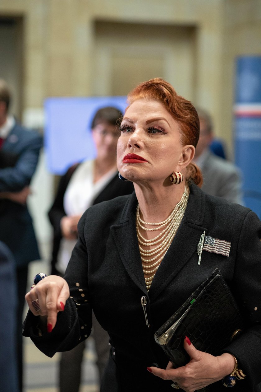 Georgette Mosbacher, przyjaciółka prezydenta USA