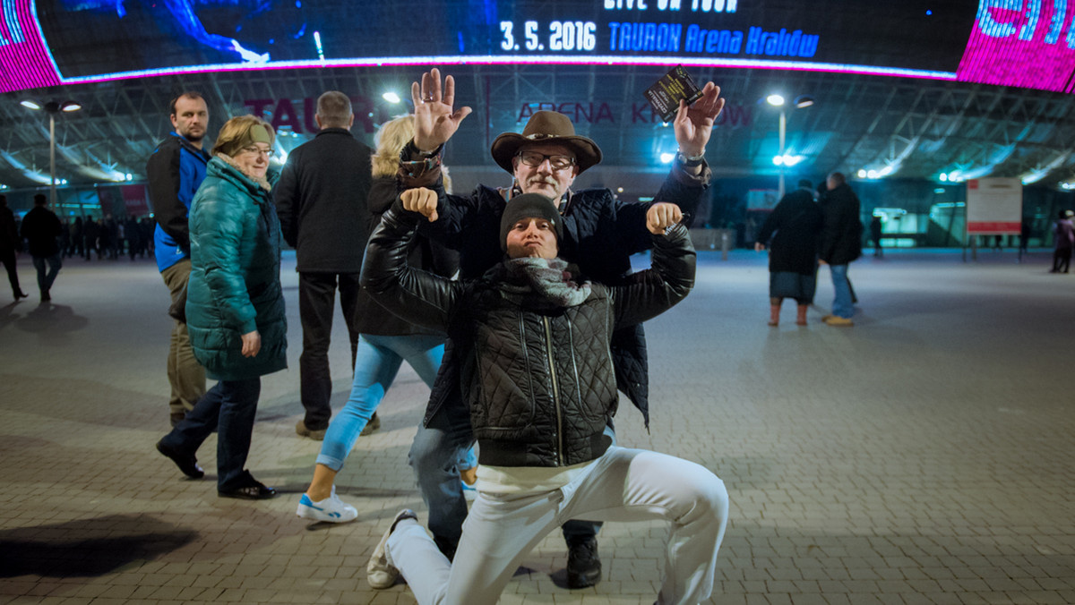 Koncert Scorpions w Tauron Arena Kraków. Zdjęcia publiczności