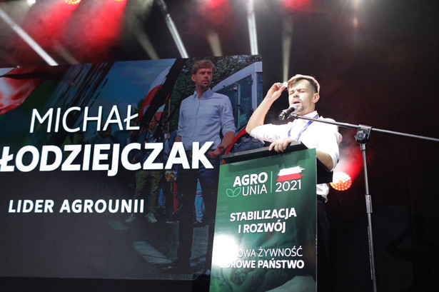 Lider AGROunii Michał Kołodziejczak