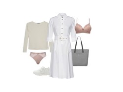 Power white dress: 4 kobiece osobowości - 4 STYLIZACJE z białą sukienką