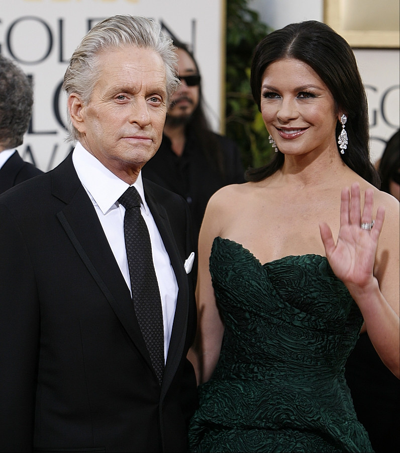 Catherine Zeta-Jones i Michael Douglas / fot. Agencja BE&amp;W