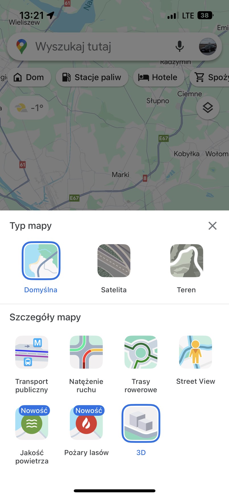 Google Maps nowa funkcja budynki 3D