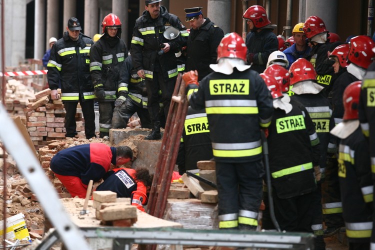 Robotnik zginął na budowie galerii handlowej w Białymstoku