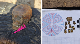 szczątki niemieckiego żołnierza z różańcem w ustach. "niezwykle poruszające znalezisko" na pomorzu