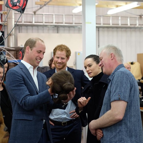 William i Harry oraz filmowa Rey – Daisy Ridley