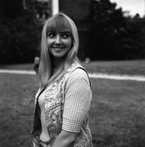 Maryla Rodowicz w Opolu w 1968 roku