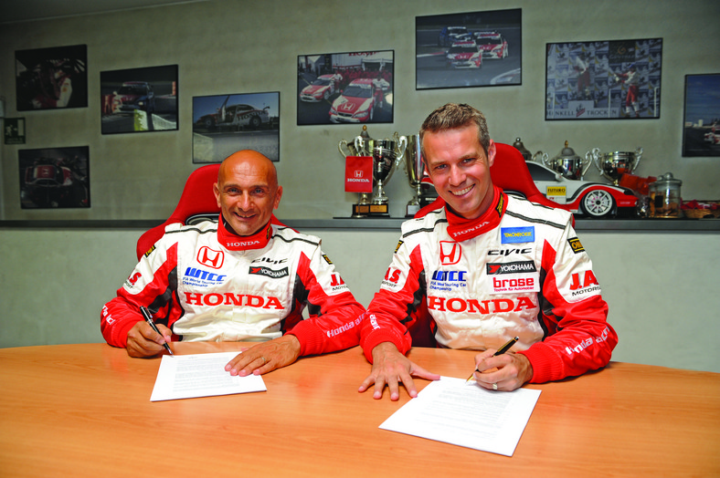 Tarquini i Monteiro kierowcami Hondy w WTCC