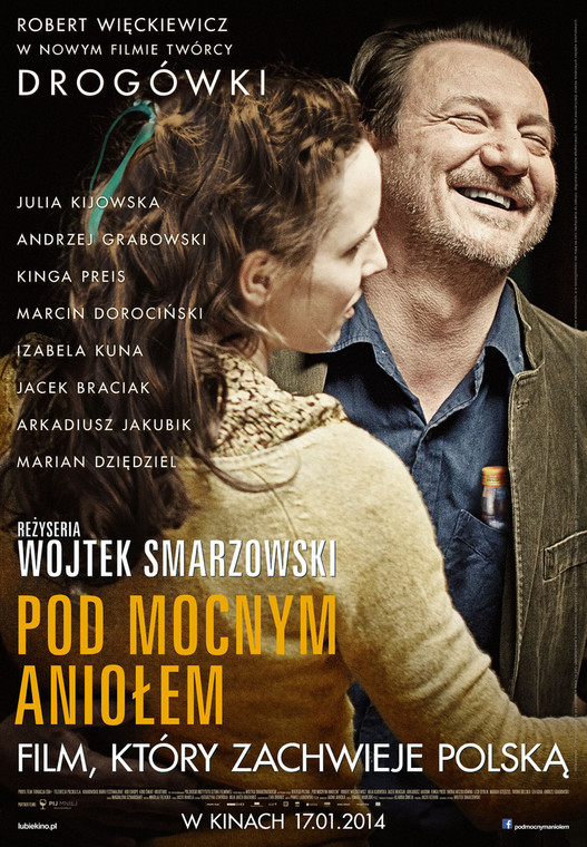 "Pod Mocnym Aniołem" - plakat