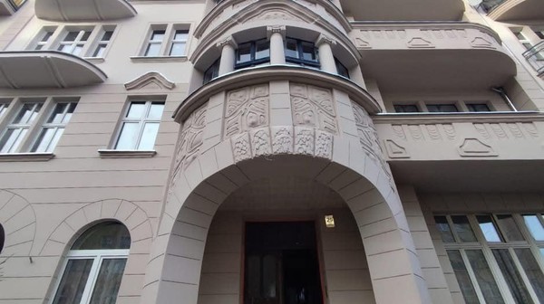 Tak się teraz prezentuje Skwierzyńska 29 - staruszka z rocznika 1920.