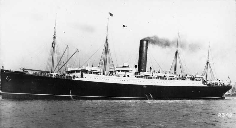 RMS Carpathia - 152 m