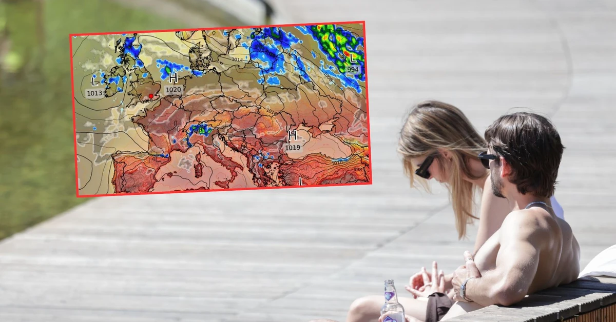 42 stopnie w cieniu. Żar będzie lał się z nieba. Idzie fala tropikalnych upałów