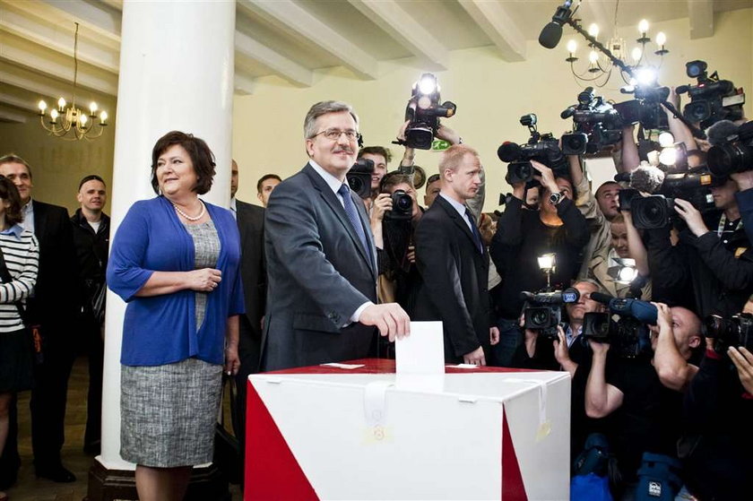 Bronisław Komorowski, Jarosław Kaczyński, wybory prezydenckie