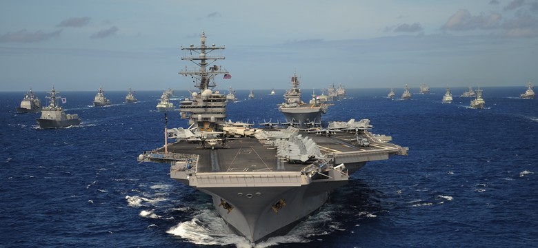 Okręty wojenne USA płyną na Bliski Wschód. Donald Trump ostrzega Iran