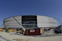 Końcówka budowy stadionu we Wrocławiu