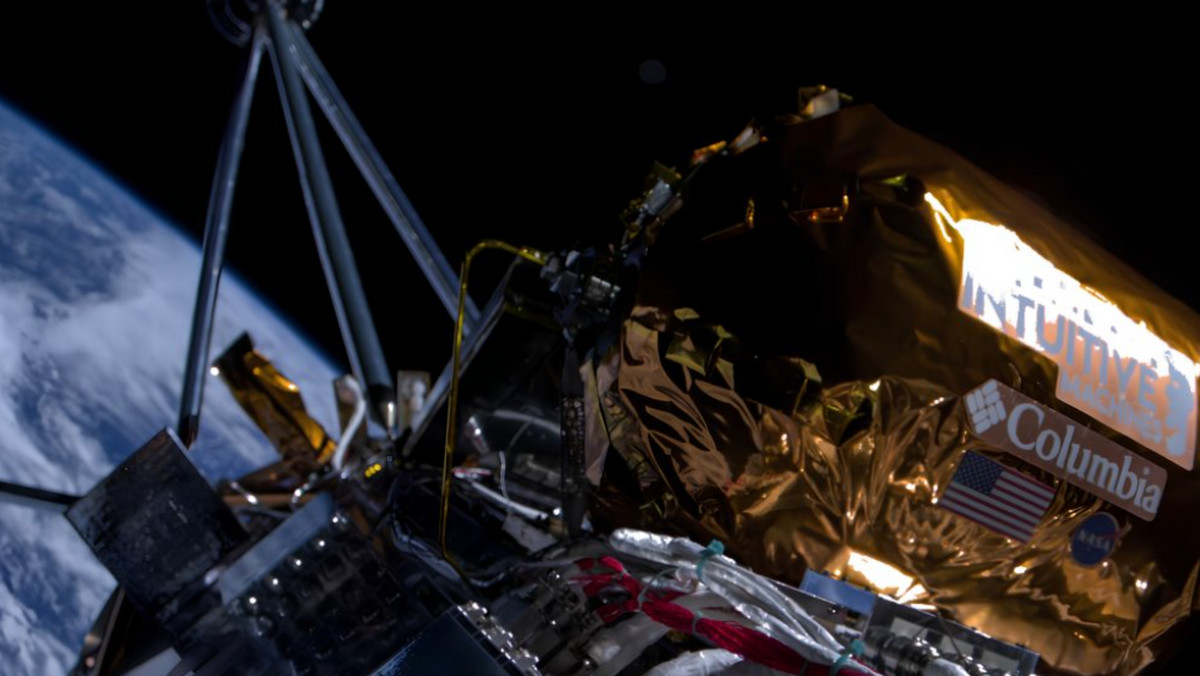 Odyseusz wylądował na Księżycu. Pierwszy raz od ponad 50 lat