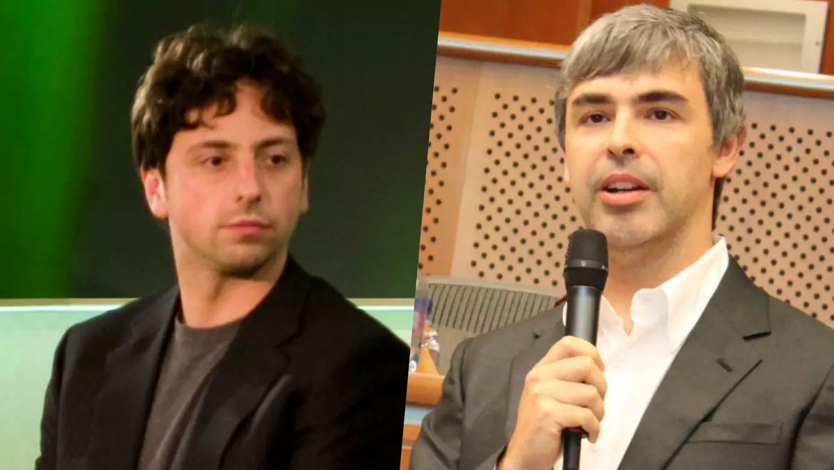 Siergiej Brin i Larry Page — założyciele Google'a