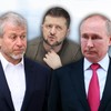Roman Abramovič, Volodimir Zelenski i Vladimir Putin