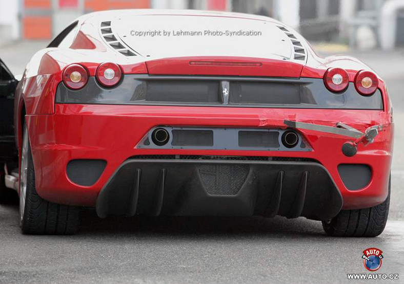 Zdjęcia szpiegowskie: Ferrari F430 Challenge Stradale