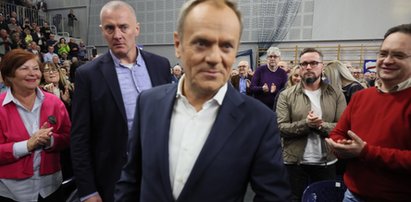 Tusk w Bytomiu ganił PiS. Wyjawił sekret Morawieckiego?