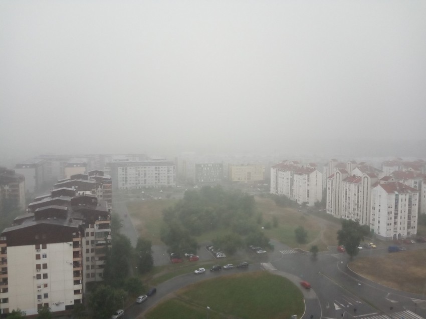Nevreme na Novom Beogradu