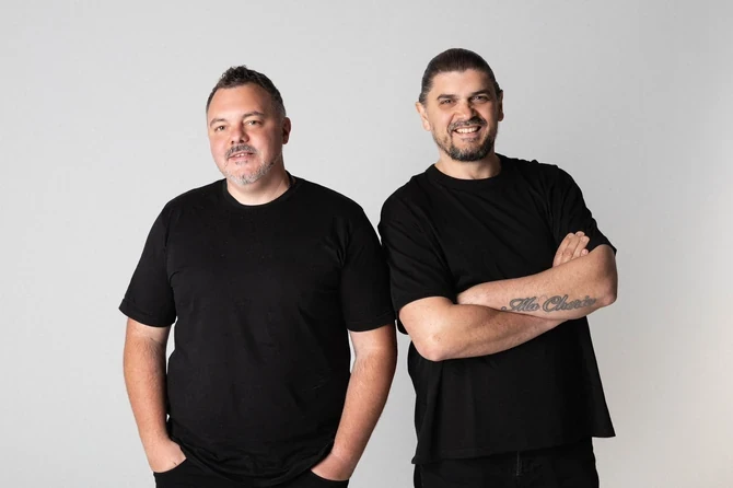 "The Beatshakers"; Ivan Gojković (levo)