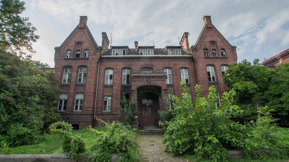 Opuszczony szpital w Raciborzu.