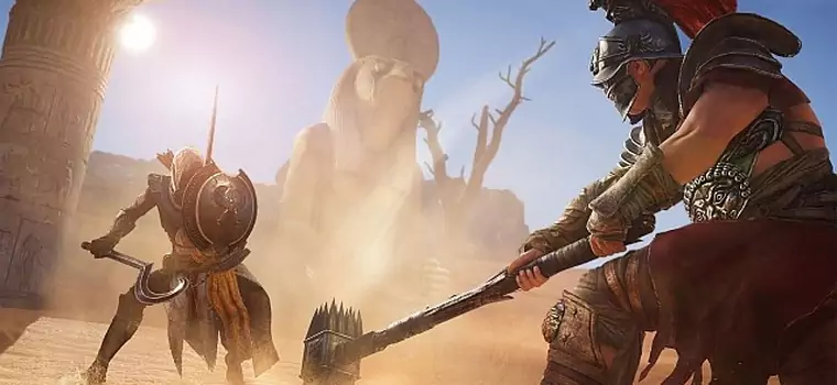 Assassin's Creed: Origins - nowy gameplay prezentuje postać na wysokim levelu