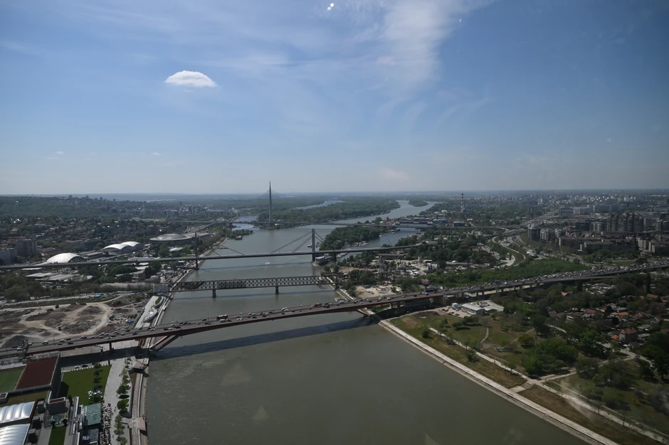 Vučić otvaranje vidikovca na 41. spratu Kule Beograd