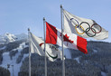 Flaga olimpijska w Vancouver