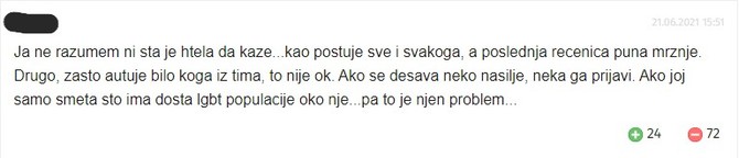 Još jedan od brojnih komentara apropo Jovaninih tvrdnji 