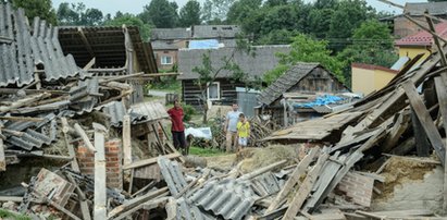 Wieś po burzy. Wstrząsające ZDJĘCIA