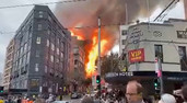 Olbrzymi pożar w centrum Sydney. Cała ściana się zawaliła"