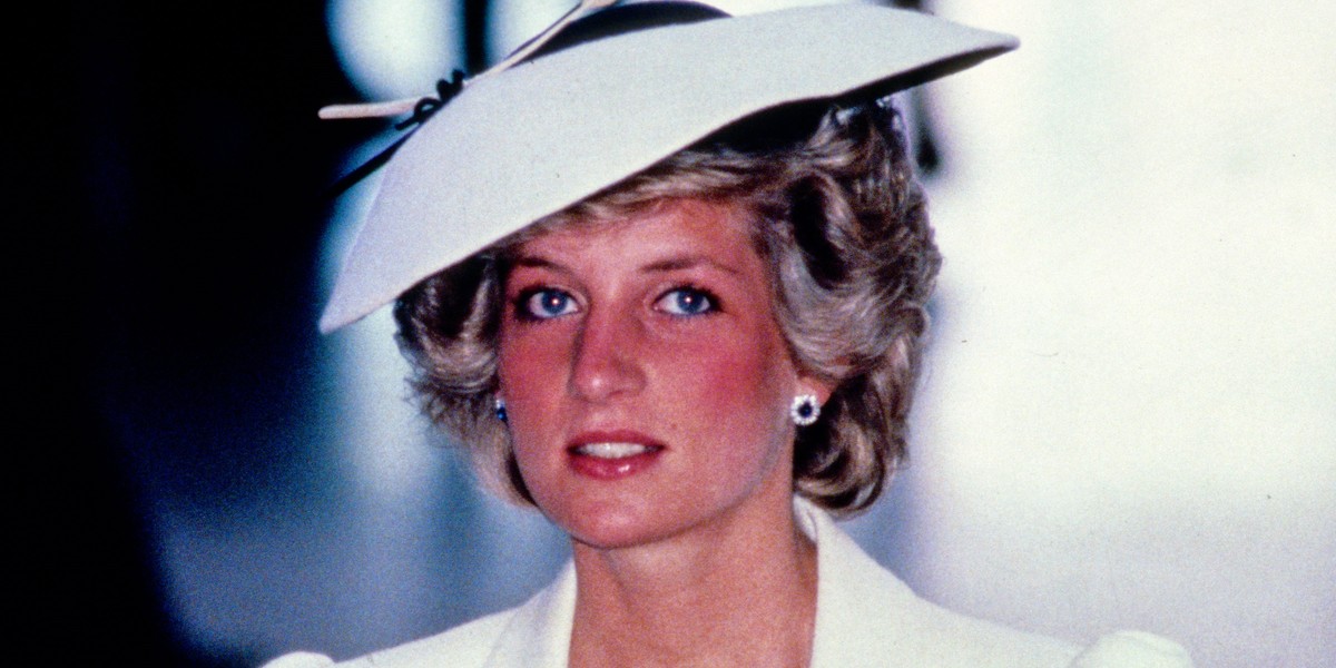 Princess Diana and Prince Charles at the National Gallery of Art