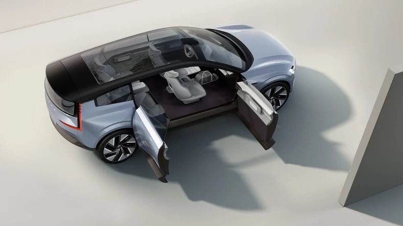 Volvo Concept Recharge: zapowiedź modeli Volvo planowanych na drugą połowę obecnej dekady.