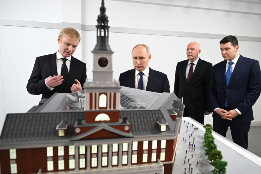 Vladimir Putin u poseti Kalinjingradu 24. januara