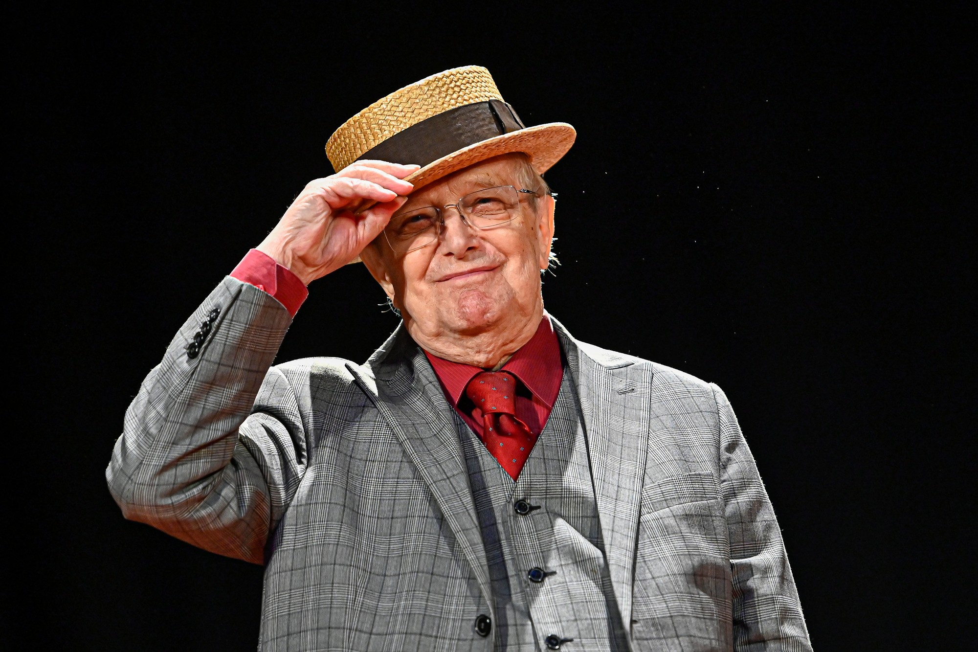 Český herec Jiří Suchý.