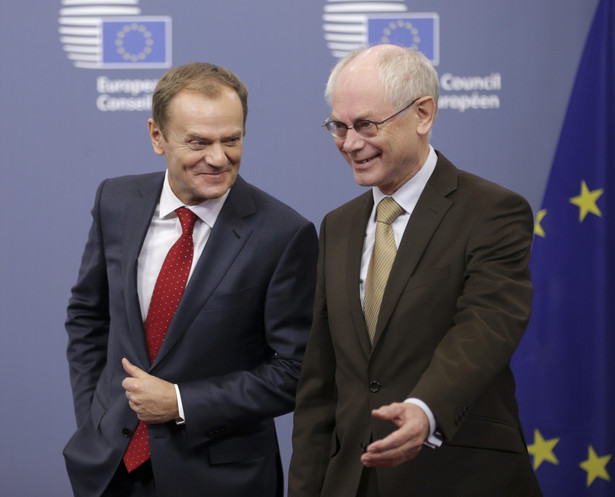 Donald Tusk i Herman Van Rompuy