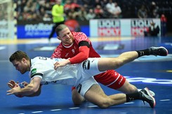 Polscy piłkarze ręczni na mistrzostwach świata długo 'bili się' z Niemcami jak równy z równym