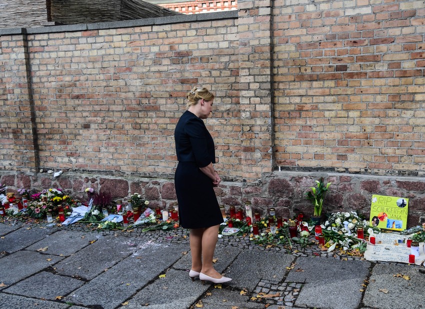 Mesto napada u Haleu