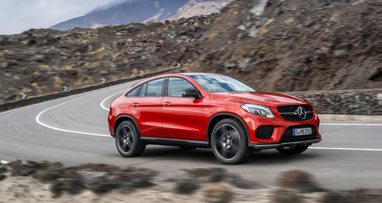 Mercedes GLE Coupé broń na BMW