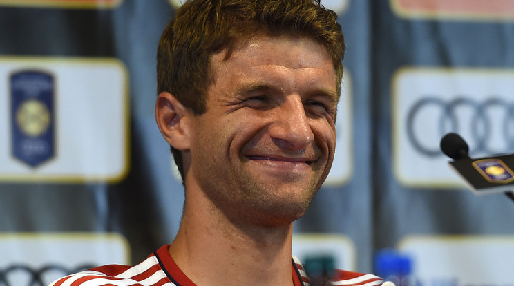  Thomas Müller 2023-ig szóló szerződést írt alá a Bayernél / Fotó: Northfoto