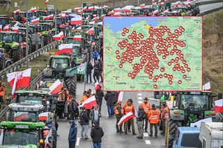 Kolejny 'najazd rolników' 20 marca. Gdzie będą protestować? [MAPA]