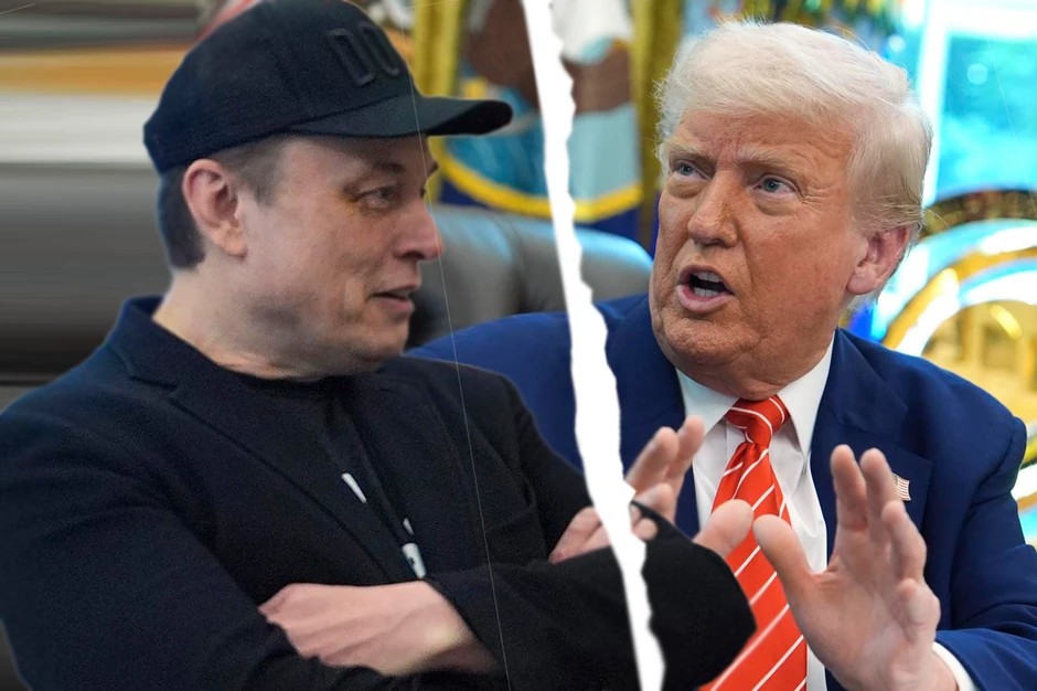 Donald Tramp i Ilon Mask