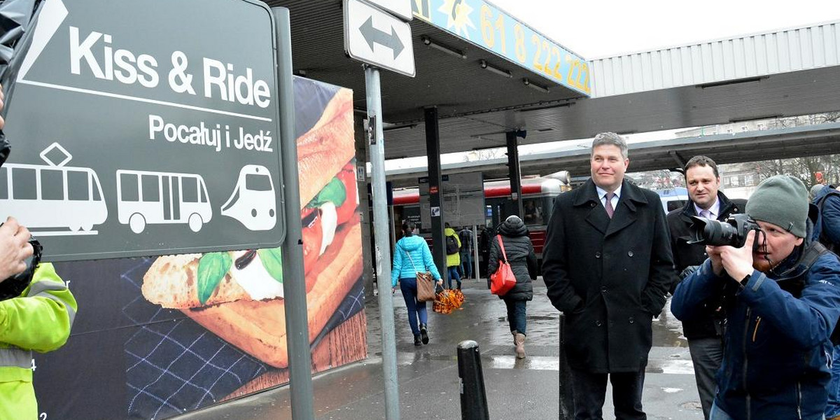 Poznań doczekał się pierwszego parkingu Kiss&Ride