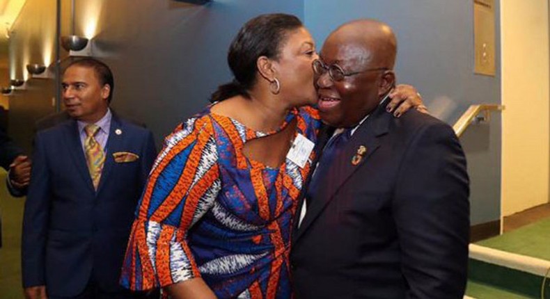 Nana Addo and Rebecca Akufo-Addo