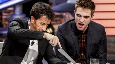 Robert Pattinson spróbował krwi hiszpańskiego dziennikarza