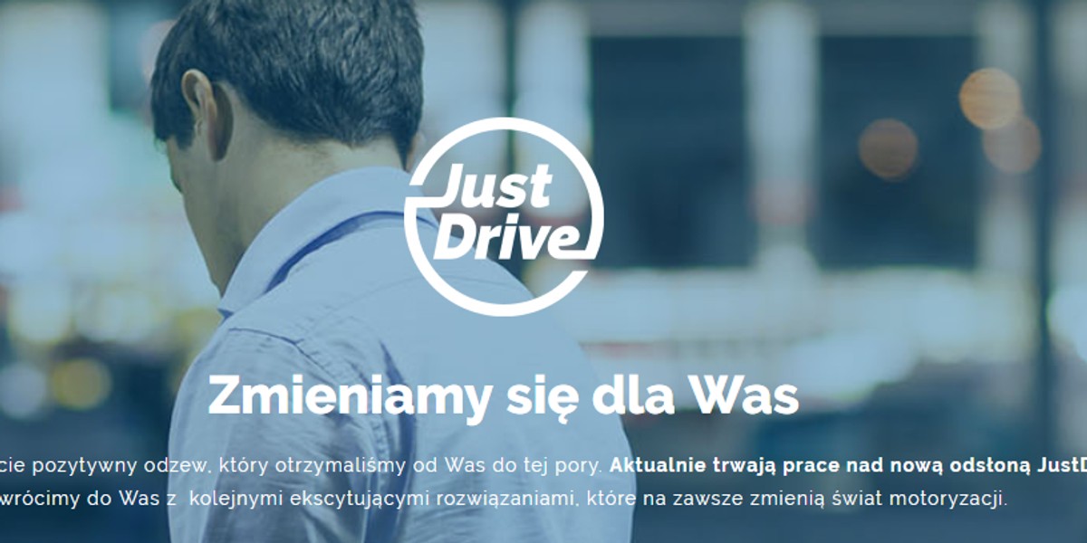 JustDrive długo zwlekało z oświadczeniem, w nadziei, że uda się rozwiązać sytuację z Orlenem polubownie